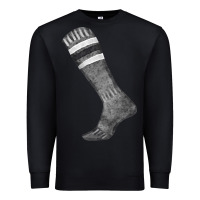 Black black sock fa element Premium Sweatshirt - FaDigitalArtStudio