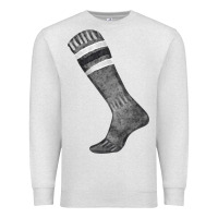 Oatmeal Heather black sock fa element Premium Sweatshirt - FaDigitalArtStudio