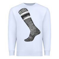 White black sock fa element Premium Sweatshirt - FaDigitalArtStudio