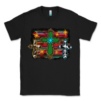 Black Western Cross Classic Tee - RanaPortraitStore