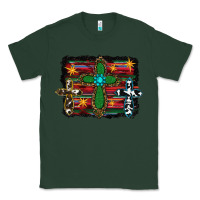 Sports Green Western Cross Classic Tee - RanaPortraitStore
