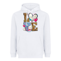 White love volleyball Heavyweight Hoodie - Zillion Design Studio
