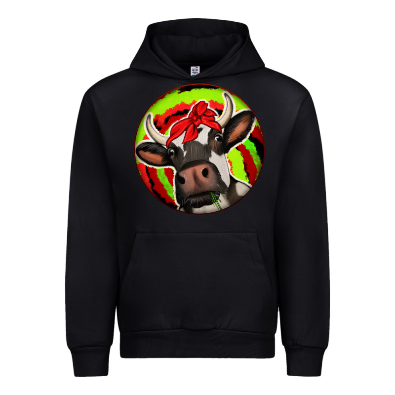 Christmas Cow Urban Hoodie by Jasminsmagicworld | Teevron