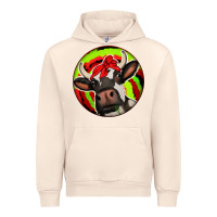Sandshell Christmas Cow Urban Hoodie - Jasminsmagicworld