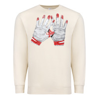 Sandshell batting gloves Premium Sweatshirt - FaDigitalArtStudio