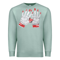Seafoam batting gloves Premium Sweatshirt - FaDigitalArtStudio