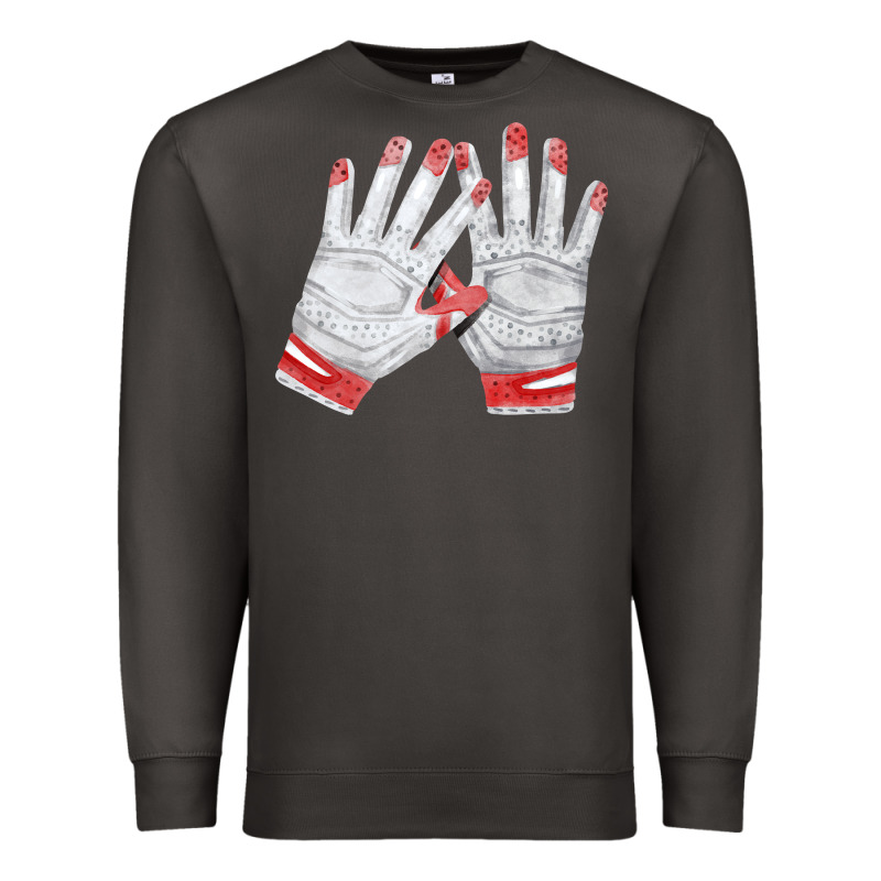 Batting Gloves Premium Sweatshirt by FaDigitalArtStudio | Teevron