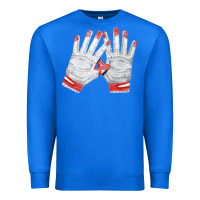 True Royal batting gloves Premium Sweatshirt - FaDigitalArtStudio