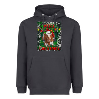 Smoke merry christmas longhorn cow Heavyweight Hoodie - RanaPortraitStore