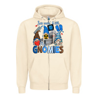Sandshell scannin' with my gnomies Zipper Hoodie - Zillion Design Studio