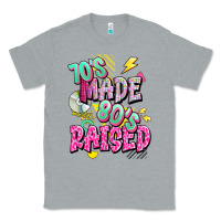 Heather Grey 70s made 80s raised Classic Tee - texasbilliewilder