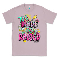 Lilac 70s made 80s raised Classic Tee - texasbilliewilder