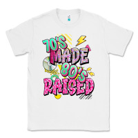 White 70s made 80s raised Classic Tee - texasbilliewilder
