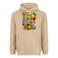 Mushroom love softball Heavyweight Hoodie - Zillion Design Studio