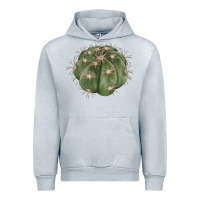 Heather Grey eagle claws cactus Urban Hoodie - LillyAllenDesigns