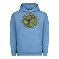 Pigment Pebble Blue eagle claws cactus Urban Hoodie - LillyAllenDesigns
