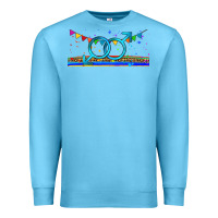 Ocean Blue lgbtq gay  libbey glass Premium Sweatshirt - HRA Design Shop