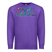 Purple lgbtq gay  libbey glass Premium Sweatshirt - HRA Design Shop