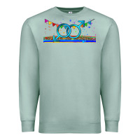 Seafoam lgbtq gay  libbey glass Premium Sweatshirt - HRA Design Shop