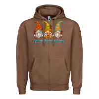 Chestnut gnomes sweet gnomes Zipper Hoodie - Zillion Design Studio