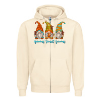 Sandshell gnomes sweet gnomes Zipper Hoodie - Zillion Design Studio