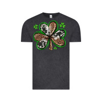 Vintage Black western st patricks day shamrocks Vintage Tee - Artiststas