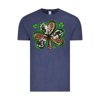 Vintage Denim western st patricks day shamrocks Vintage Tee - Artiststas