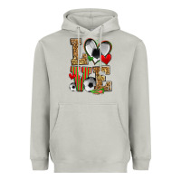 Moon Dust love soccer Heavyweight Hoodie - Zillion Design Studio