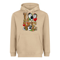 Mushroom love soccer Heavyweight Hoodie - Zillion Design Studio