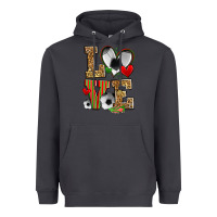 Smoke love soccer Heavyweight Hoodie - Zillion Design Studio