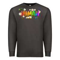 Smoke lgbtq human  libbey glass Premium Sweatshirt - HRA Design Shop
