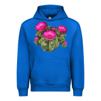 Cobalt eagle claws cacti Urban Hoodie - LillyAllenDesigns