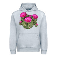 Heather Grey eagle claws cacti Urban Hoodie - LillyAllenDesigns