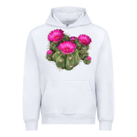 White eagle claws cacti Urban Hoodie - LillyAllenDesigns
