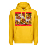 Lemon ladybug sunflower Premium Hoodie - BarkalooDesign