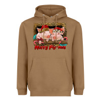 Toasted Coconut merry pig mas Heavyweight Hoodie - RanaPortraitStore
