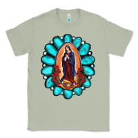Matcha Gemstone Lady Of Guadalupe Classic Tee - RanaPortraitStore