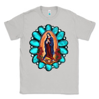 Moon Dust Gemstone Lady Of Guadalupe Classic Tee - RanaPortraitStore