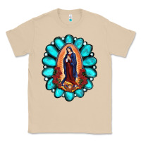 Mushroom Gemstone Lady Of Guadalupe Classic Tee - RanaPortraitStore