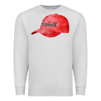 Dove Grey blue baseball cap fa element Premium Sweatshirt - FaDigitalArtStudio