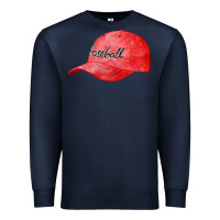 Navy blue baseball cap fa element Premium Sweatshirt - FaDigitalArtStudio