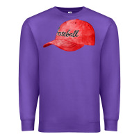 Purple blue baseball cap fa element Premium Sweatshirt - FaDigitalArtStudio