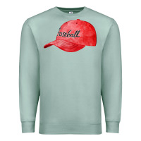 Seafoam blue baseball cap fa element Premium Sweatshirt - FaDigitalArtStudio