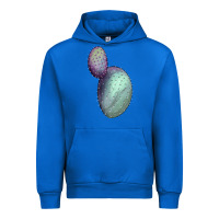 Cobalt opunthia santa rita cactus Urban Hoodie - LillyAllenDesigns