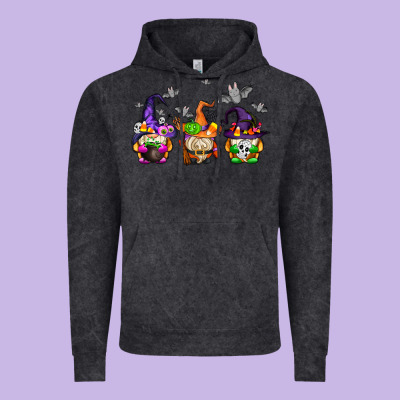 Halloween Gnomes Vintage Hoodie Designed By Adodesignshop