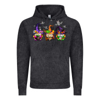 Vintage Black halloween gnomes Vintage Hoodie - AdoDesignShop