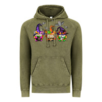 Vintage Olive halloween gnomes Vintage Hoodie - AdoDesignShop