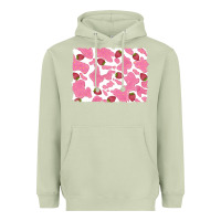Matcha distressed strawberry milkshake cowhide Heavyweight Hoodie - RanaPortraitStore