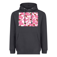Smoke distressed strawberry milkshake cowhide Heavyweight Hoodie - RanaPortraitStore