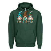 Sports Green howdy gnomies Zipper Hoodie - Zillion Design Studio